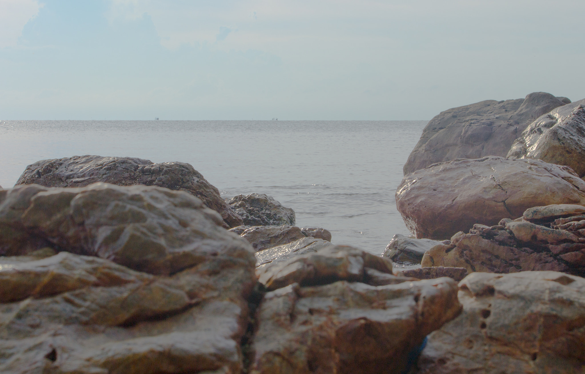 Beautiful Rocky Beach