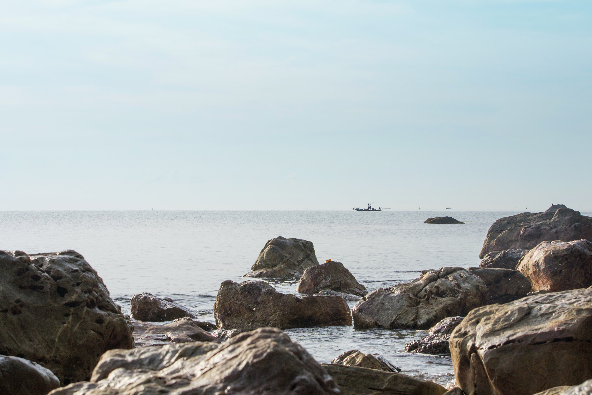 Beautiful Rocky Beach