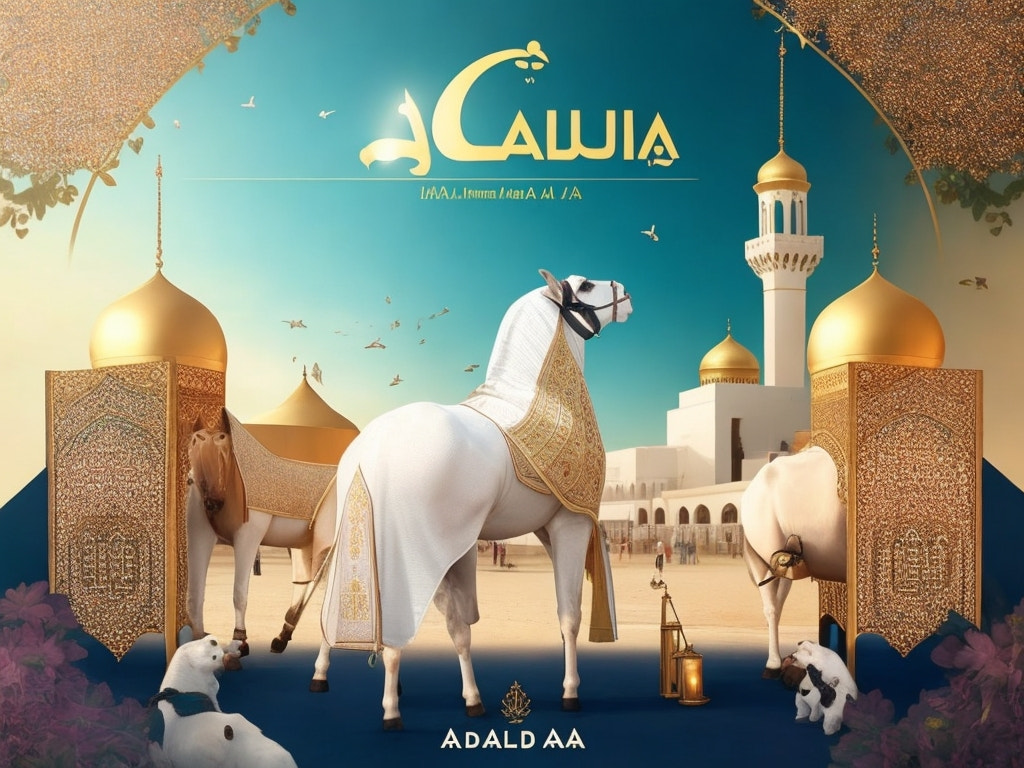 Eid al adha mubarak islamic festival social media modern post (1)