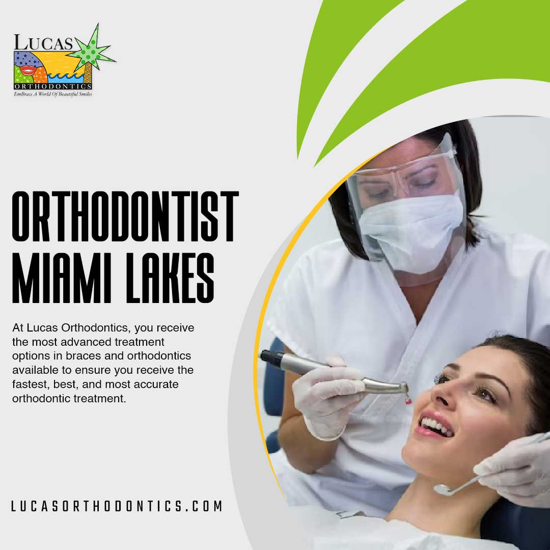 Achieve a beautiful smile with Lucas Orthodontics, a trusted orthodontist Miami Lakes!