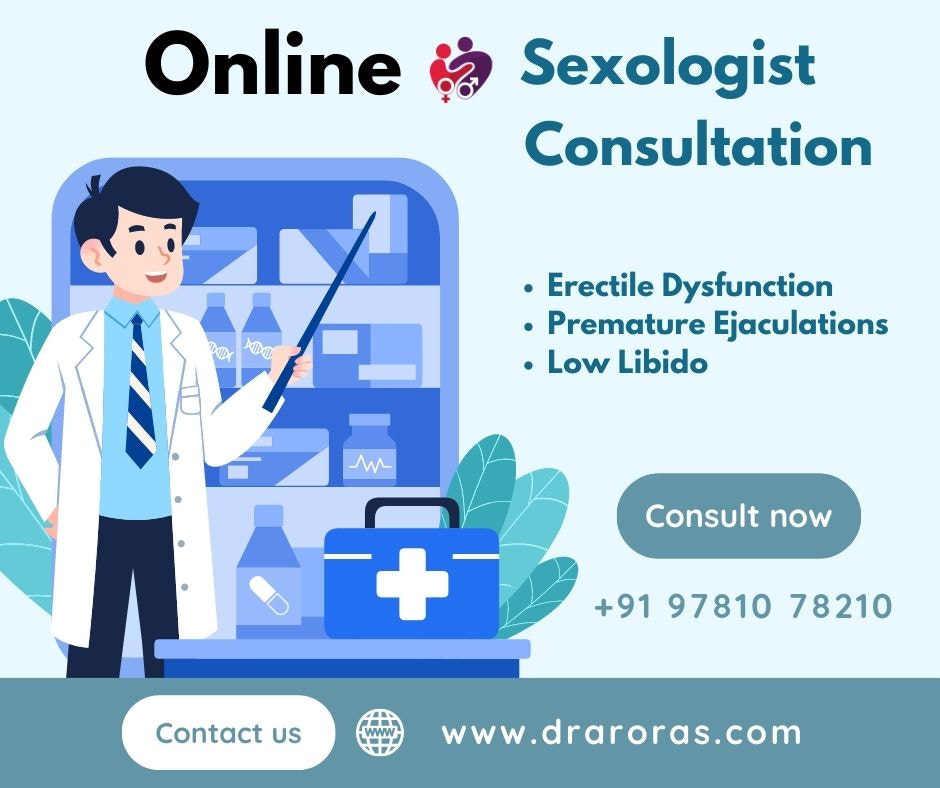 Online sexologist Consultation for ED treatment