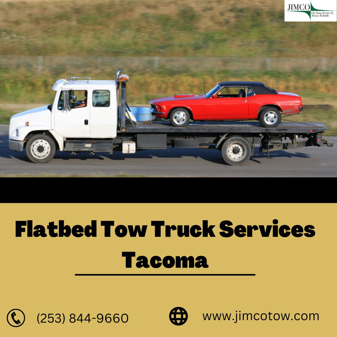 Flatbed Tow Truck Services Tacoma