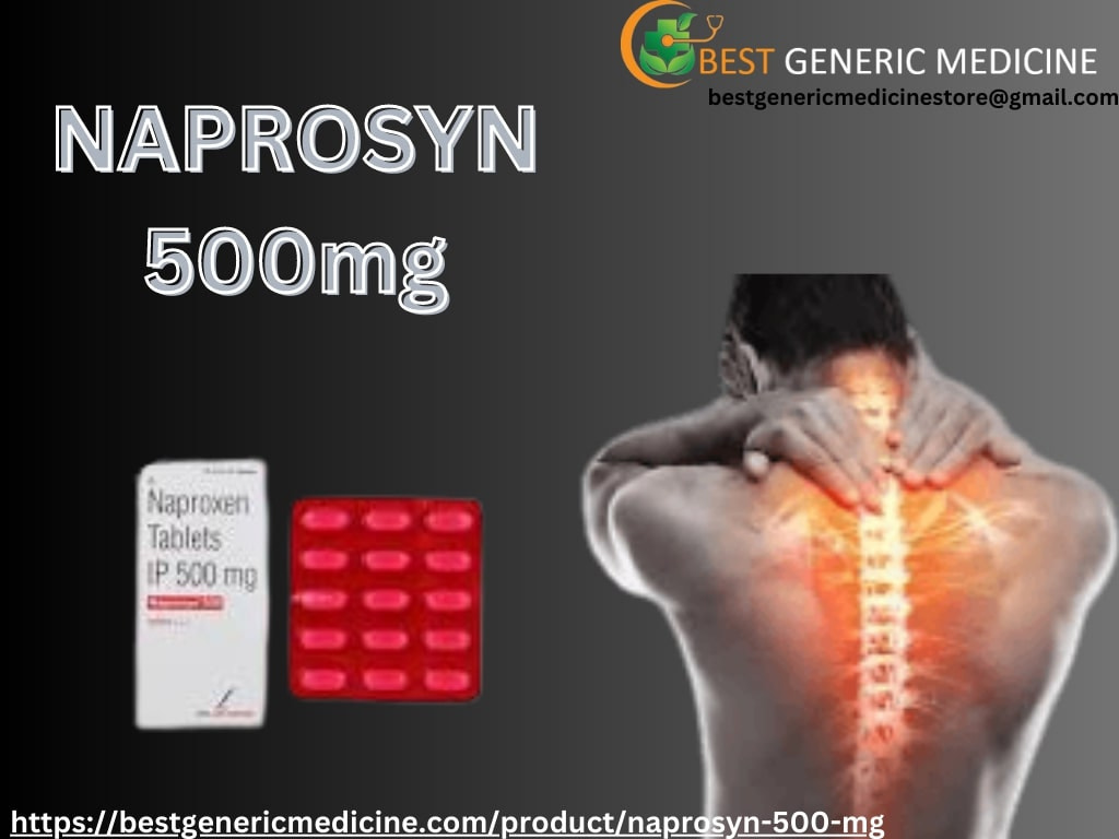 Naprosyn: Relieve Pain and Inflammation with Effective Naproxen Sodium