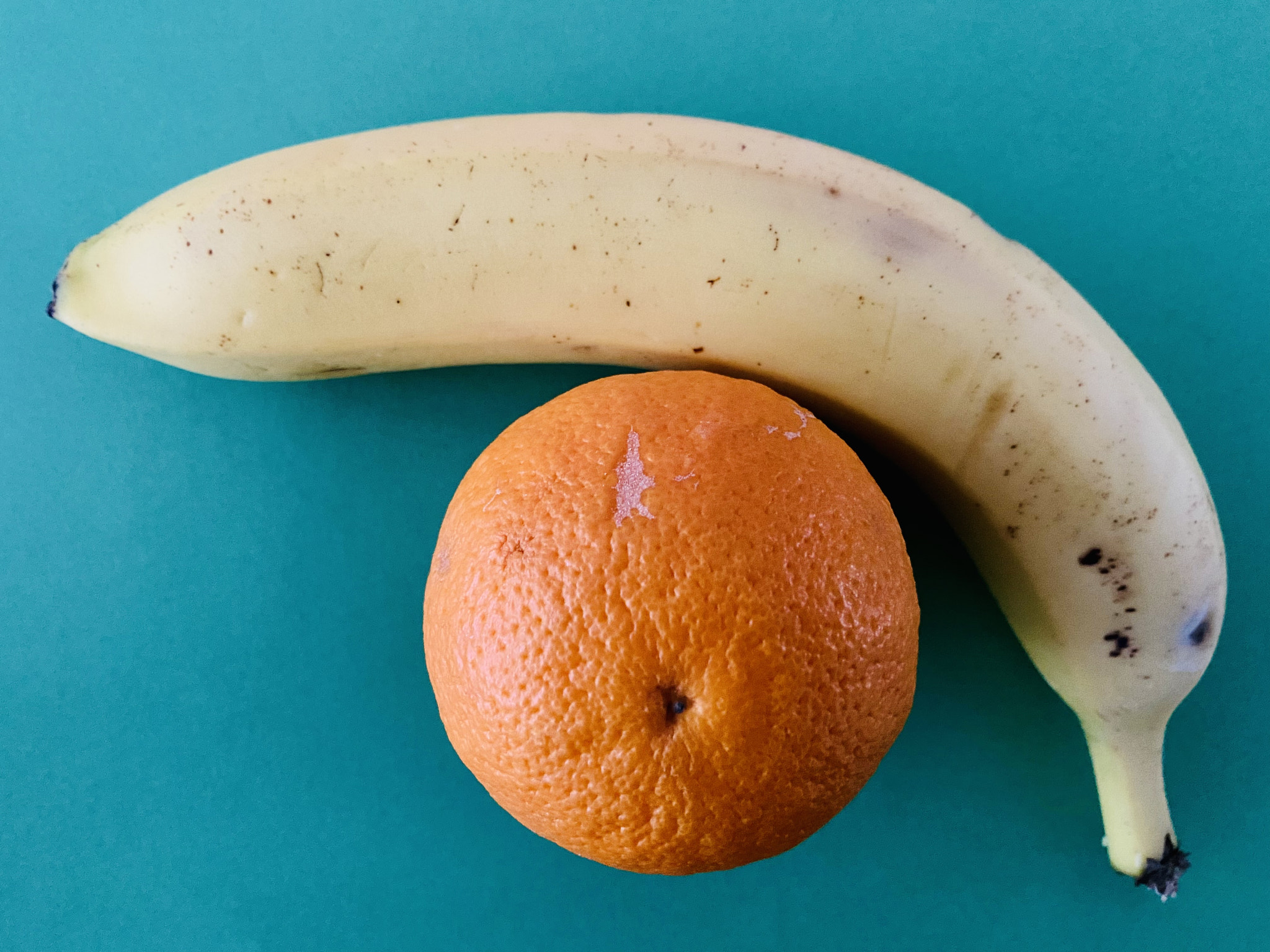 banana and orange