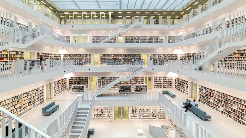 Library by Leon Nijs / 500px
