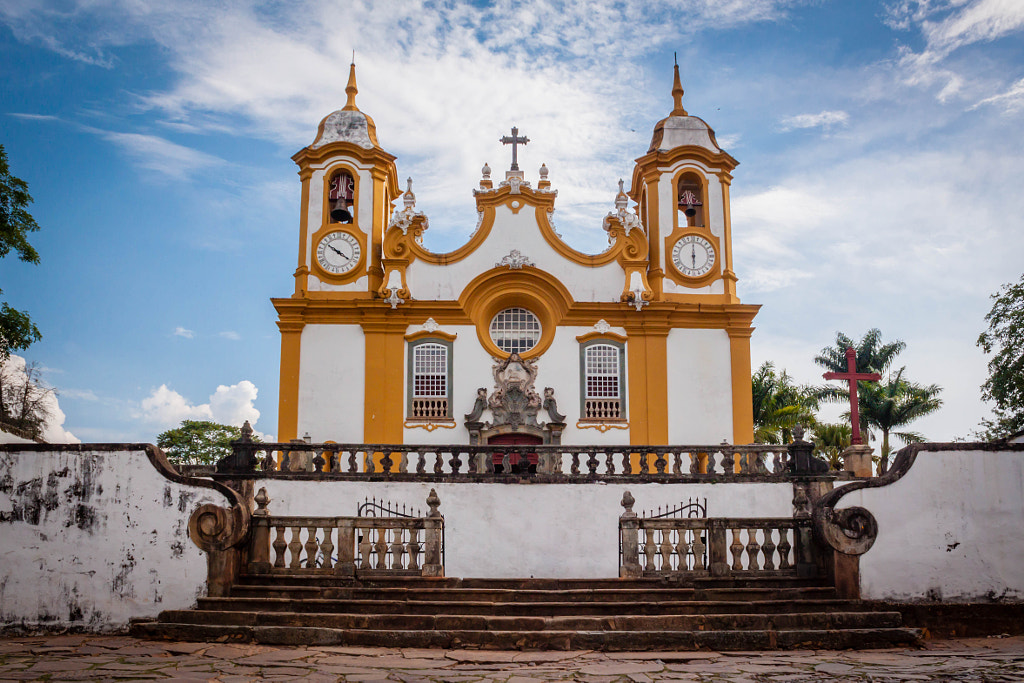 Church of the Tiradentes city by Roberto Da Silva on 500px.com
