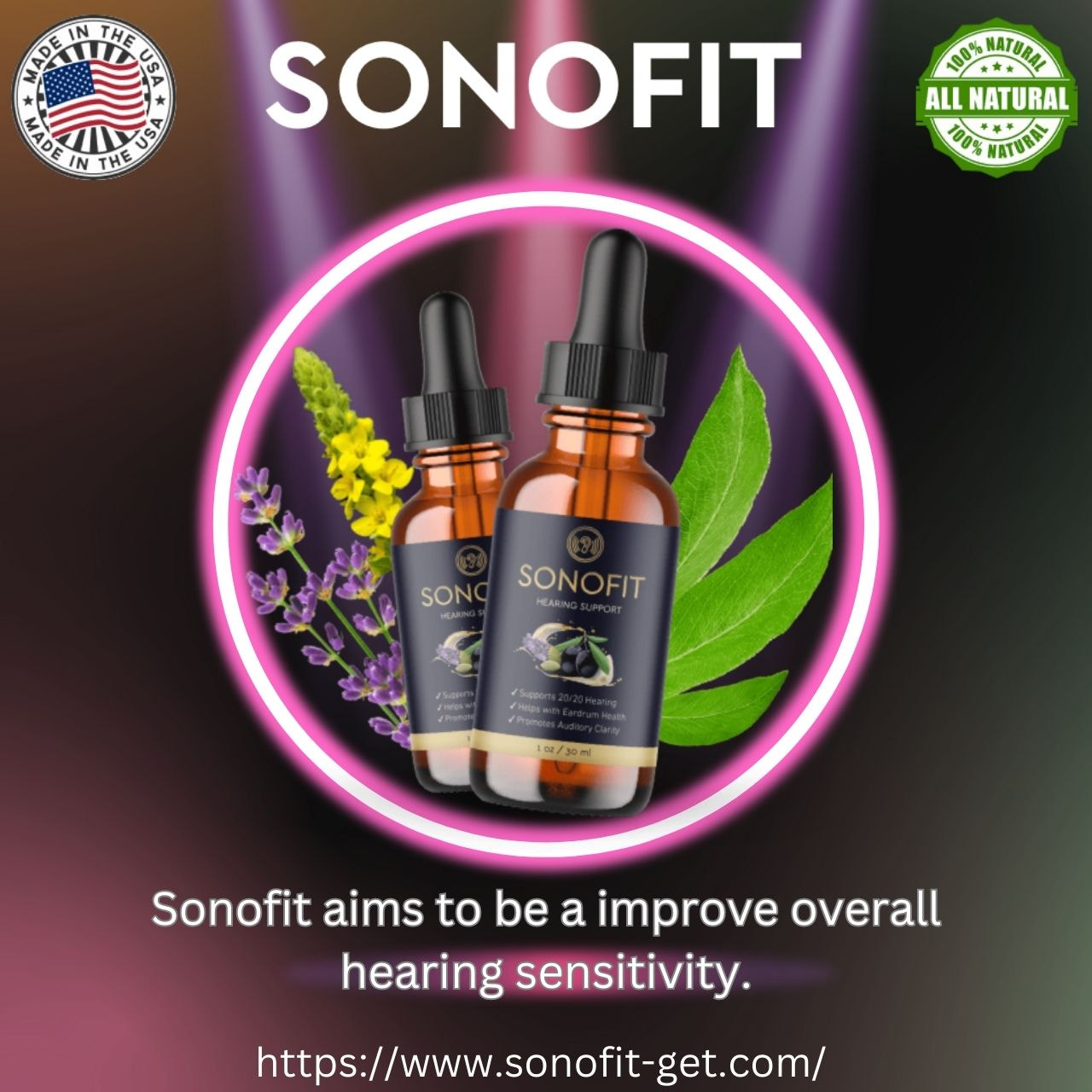 Sonofit supplement for Hearing Support