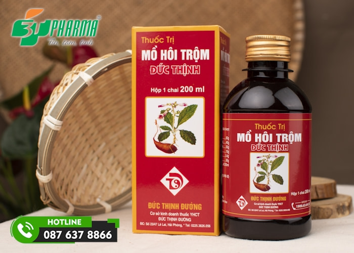 Thuốc trị Mồ hôi trộm Đức Thịnh