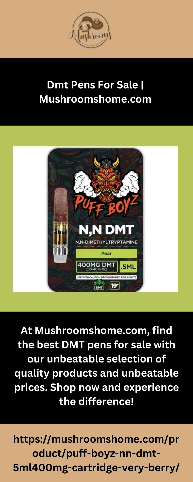 Dmt Pens For Sale | Mushroomshome.com