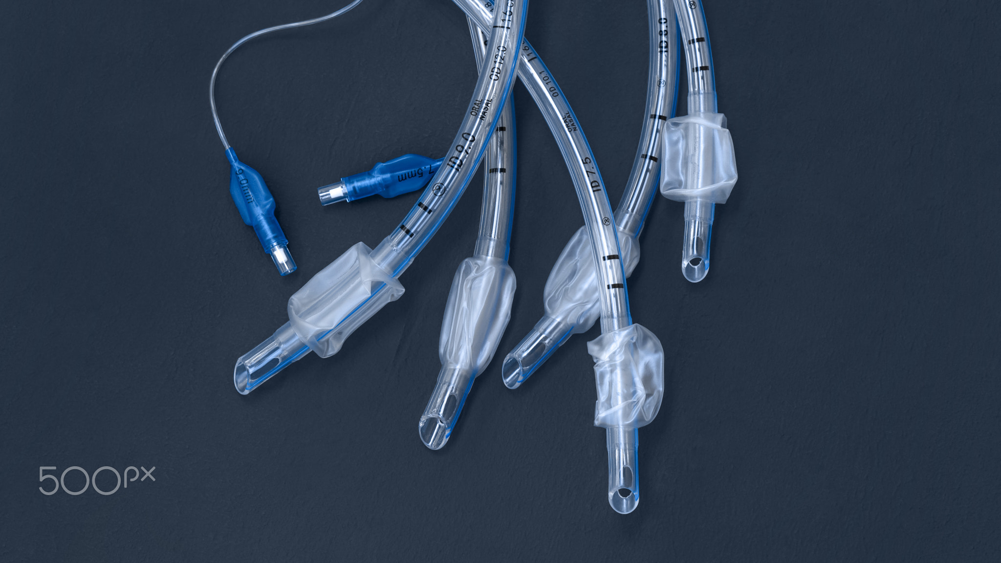 endotracheal tubes for tracheal intubation of different diameters