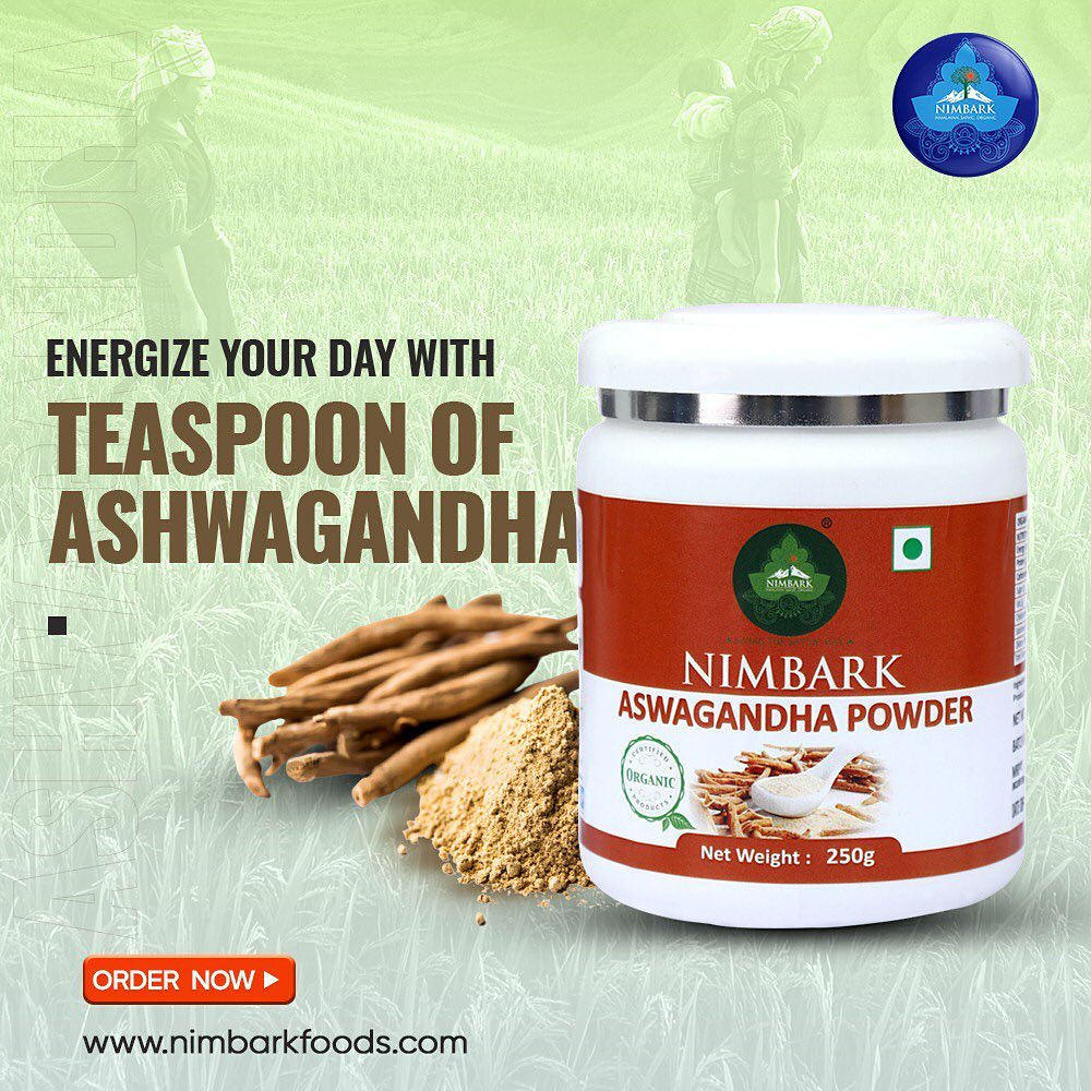 Organic Ashwagandha Powder | Nimbark Foods