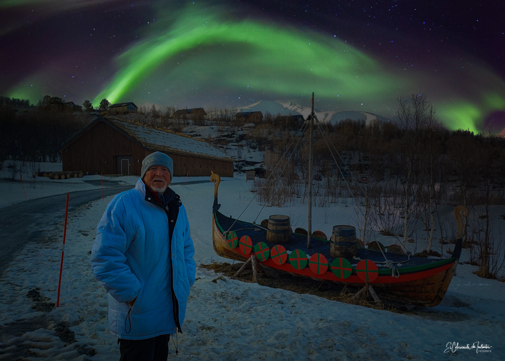 Aurora Boreal y Barco Vikingo Aurora Spirit, la destilería de whisky