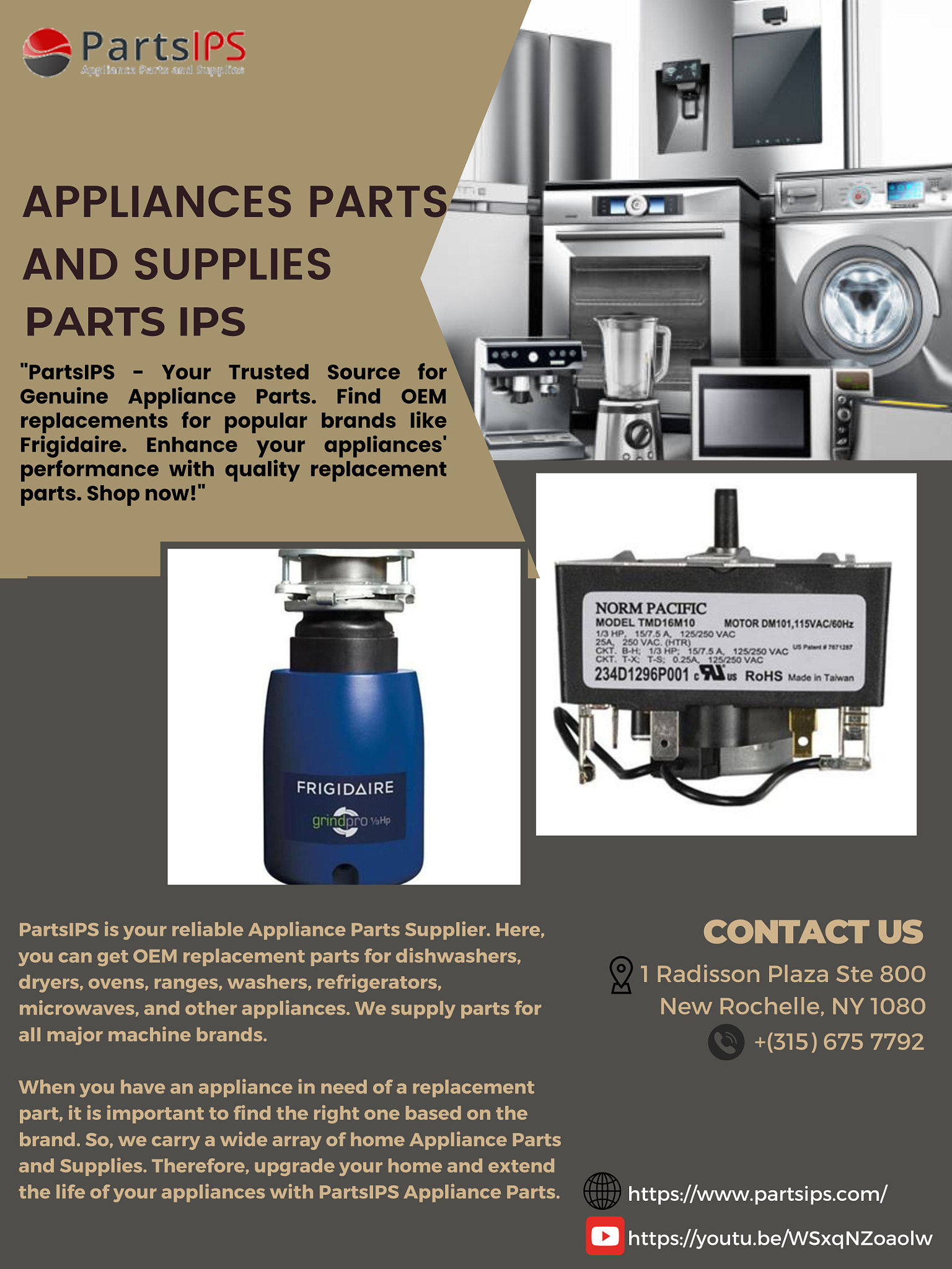 Appliance Parts and Supplies