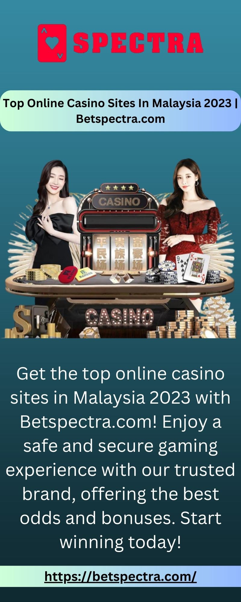 Top Online Casino Sites In Malaysia 2023 | Betspectra.com