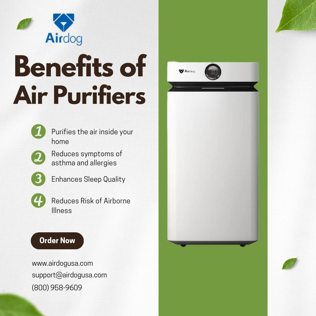 Unlocking Wellness: The Transformative Benefits of Air Purifiers by Airdog