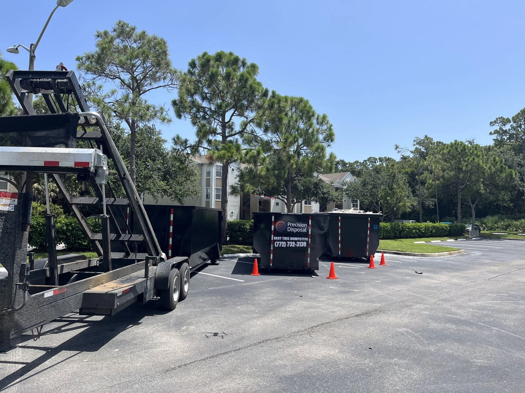 Vero Beach Dumpsters by Precision Disposal