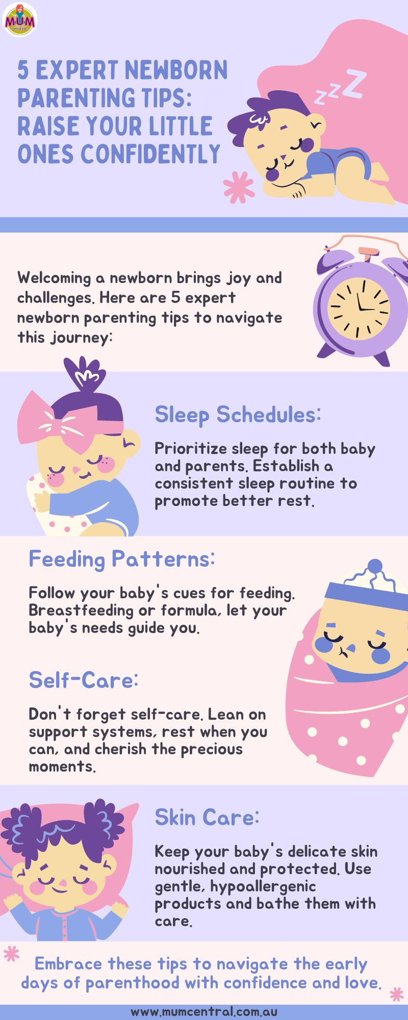 5 Expert Newborn Parenting Tips: Raise Your Little Ones Confidently