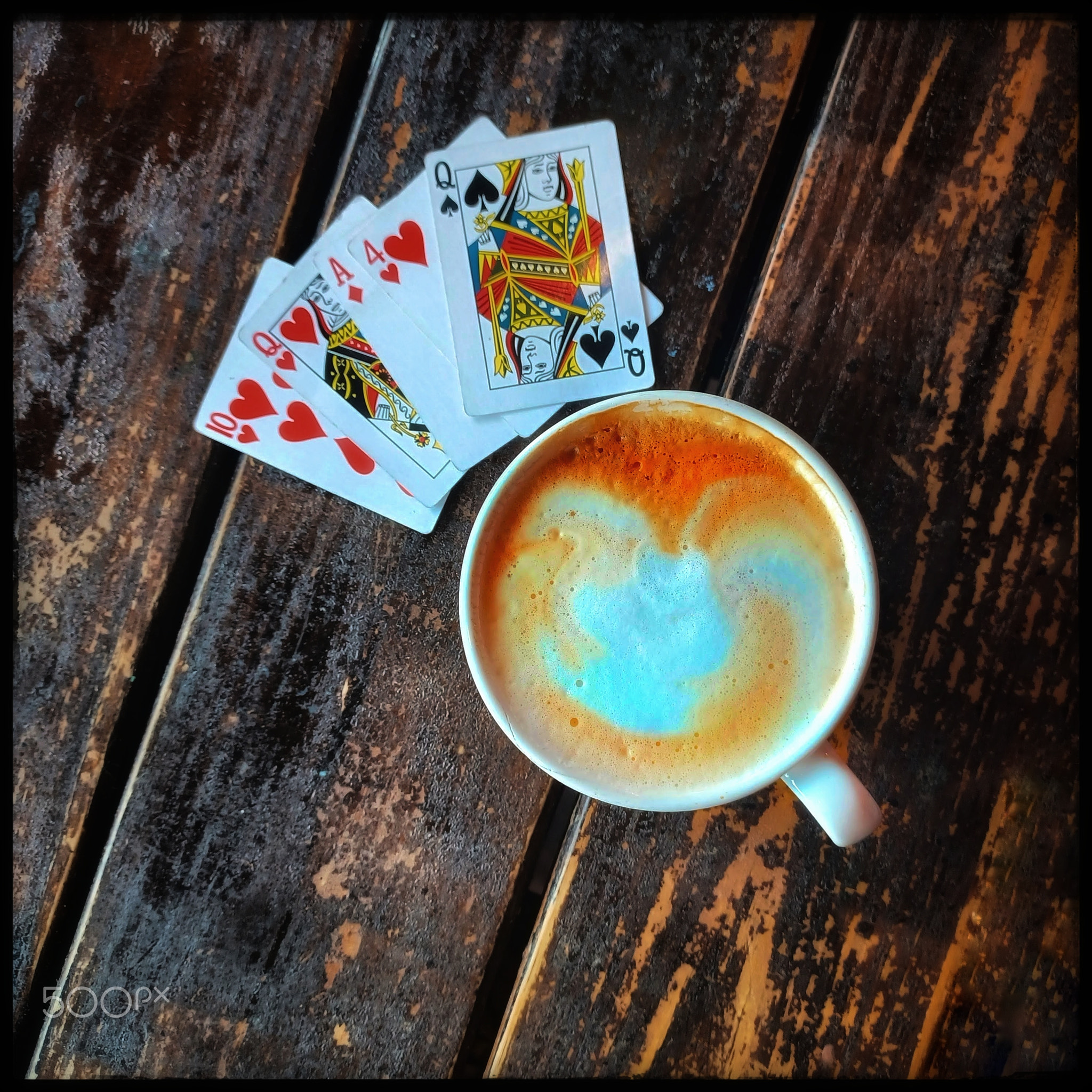 Cappuccino and a game