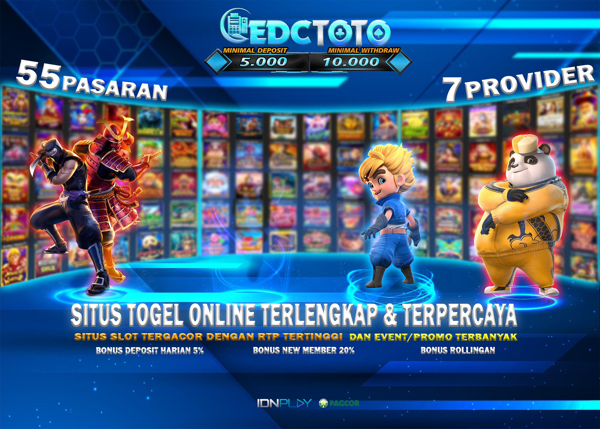 EDCTOTO SITUS JUDI ONLINE TERBAIK & TERLENGKAP