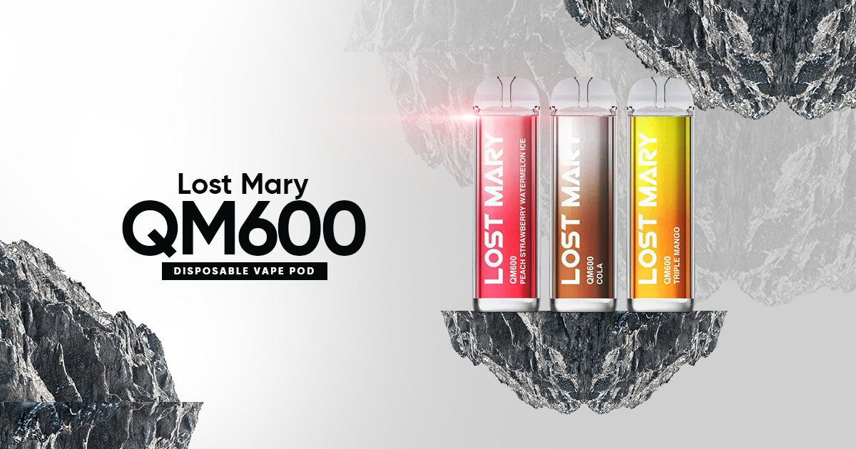 Lost Mary QM 600 Disposable Vape Device in the UK