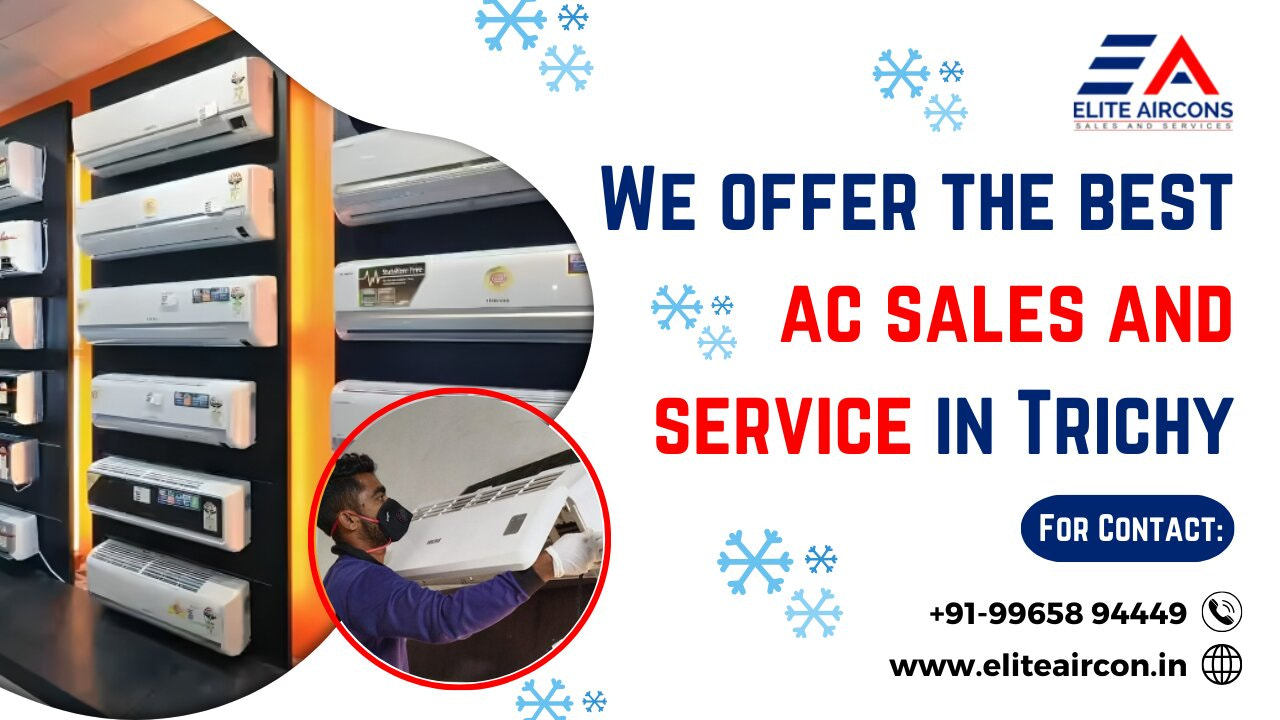 We are best ac sales and service in Trichy
