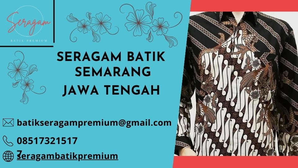 Seragam Batik Semarang Jawa Tengah