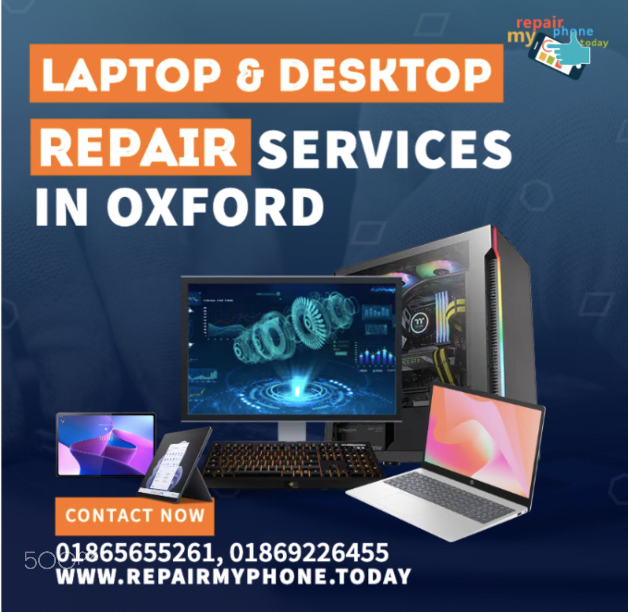 Laptop And Desktop Repair in Oxford Call Now 01865655261