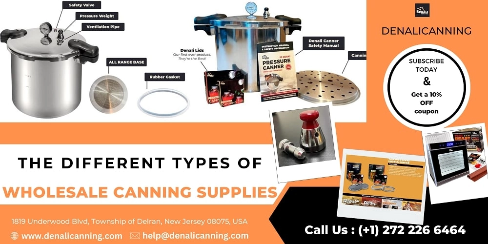 Explore The Different Types Of Canning Supplies Available At Wholesale