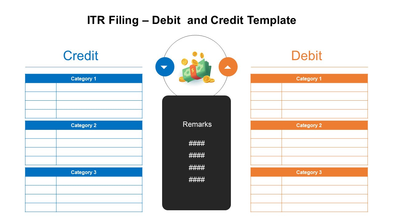 Free Infographic Slides- ITR Filing-Template