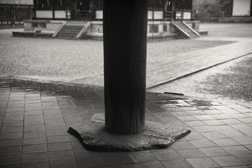 The rainy temple by Hiro .M on 500px.com