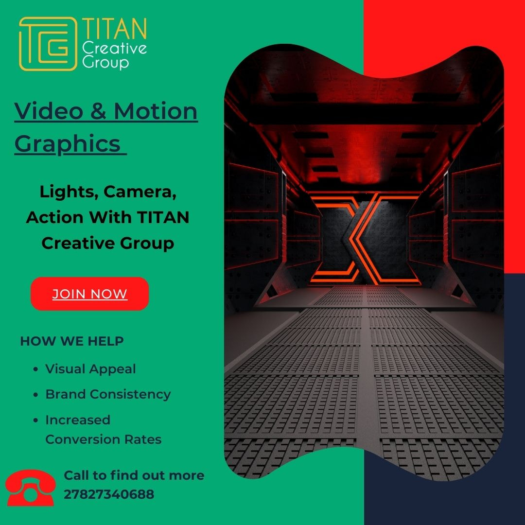 Impactful Video & Motion Graphics for Your Success: Titan Creative Group's Expertise