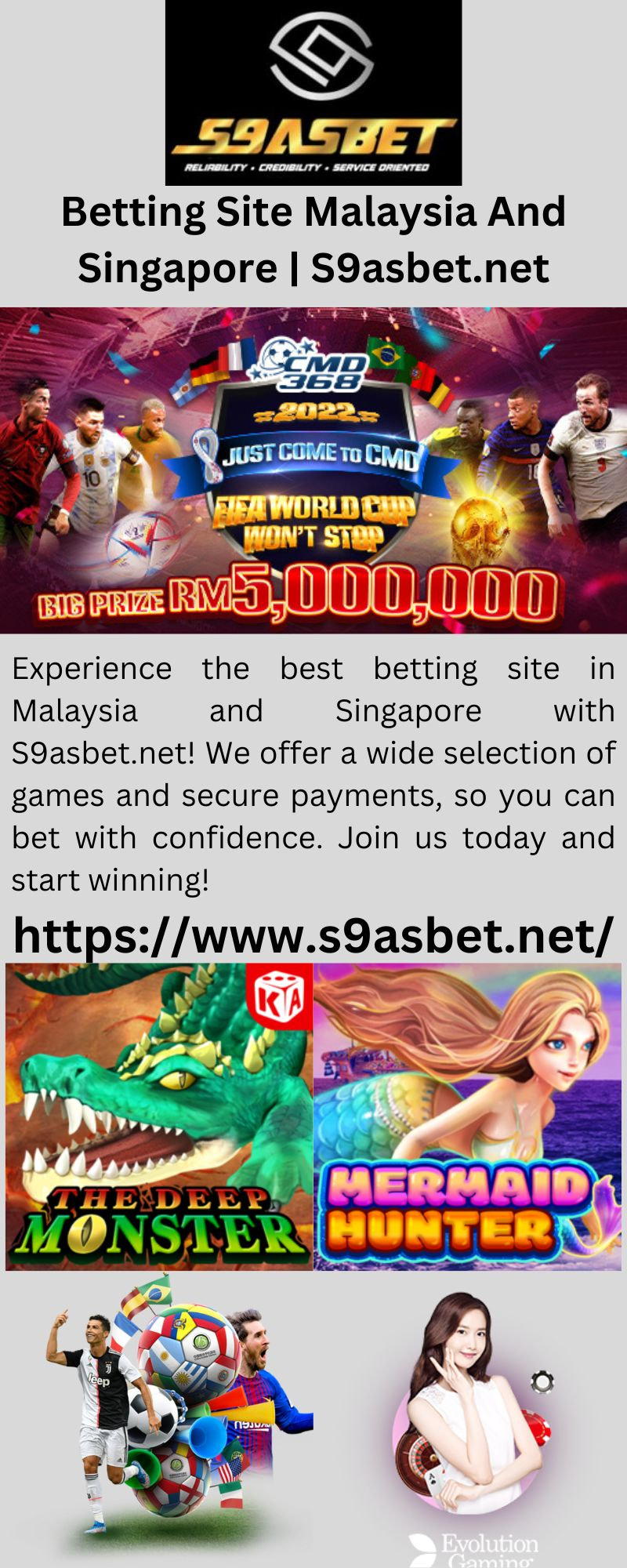 Betting Site Malaysia And Singapore | S9asbet.net - 1