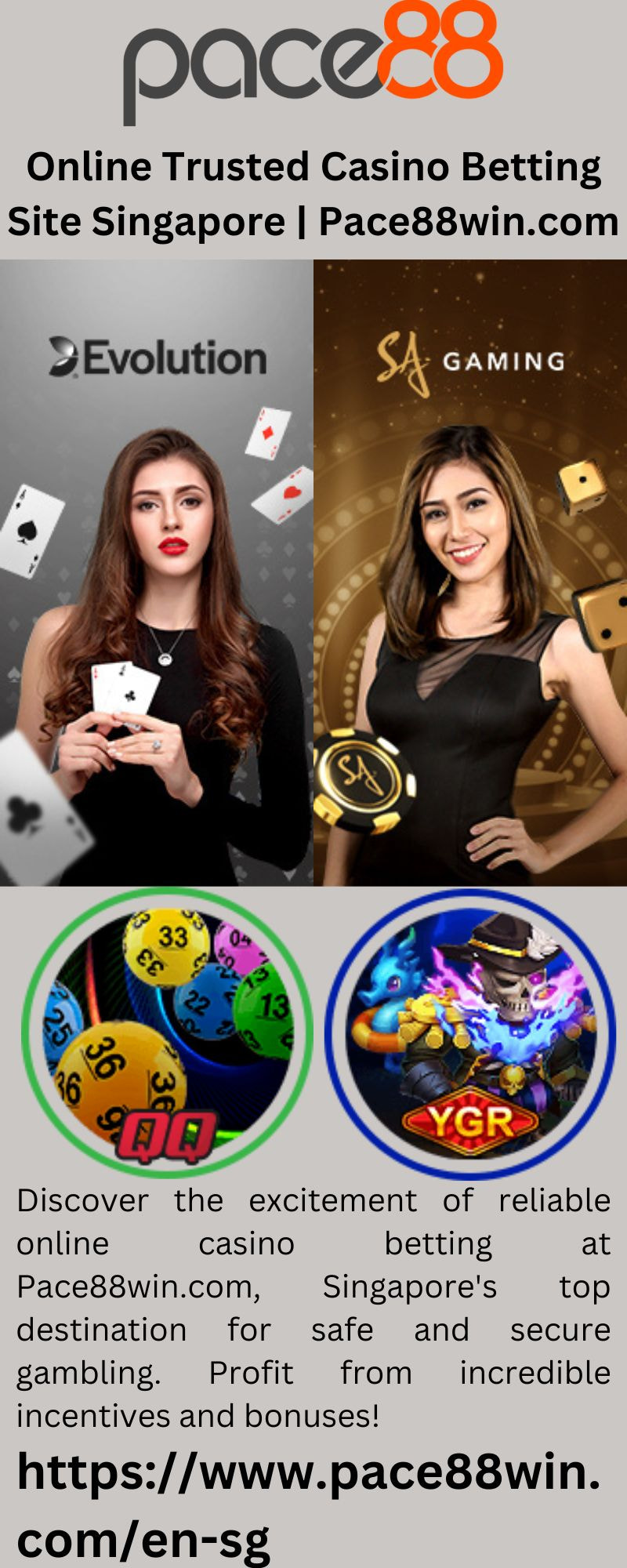 Online Trusted Casino Betting Site Singapore | Pace88win.com - 1