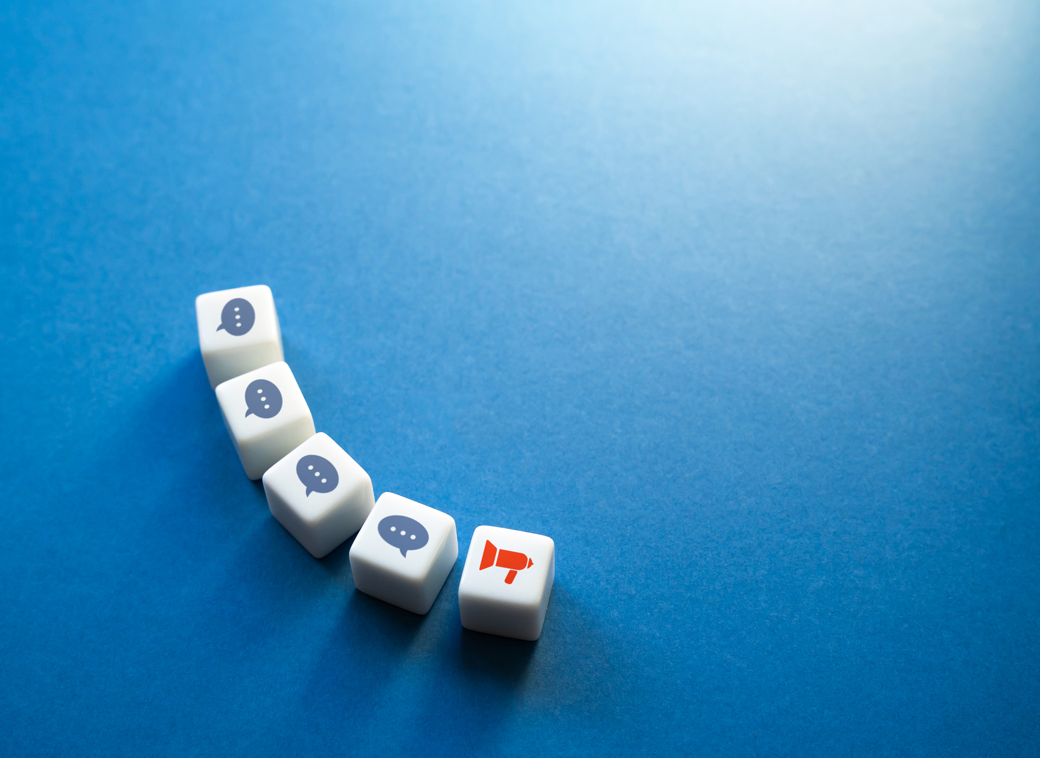 Broadcast your vision. Advertising. Communication and announcements. Poll, research of public opinio