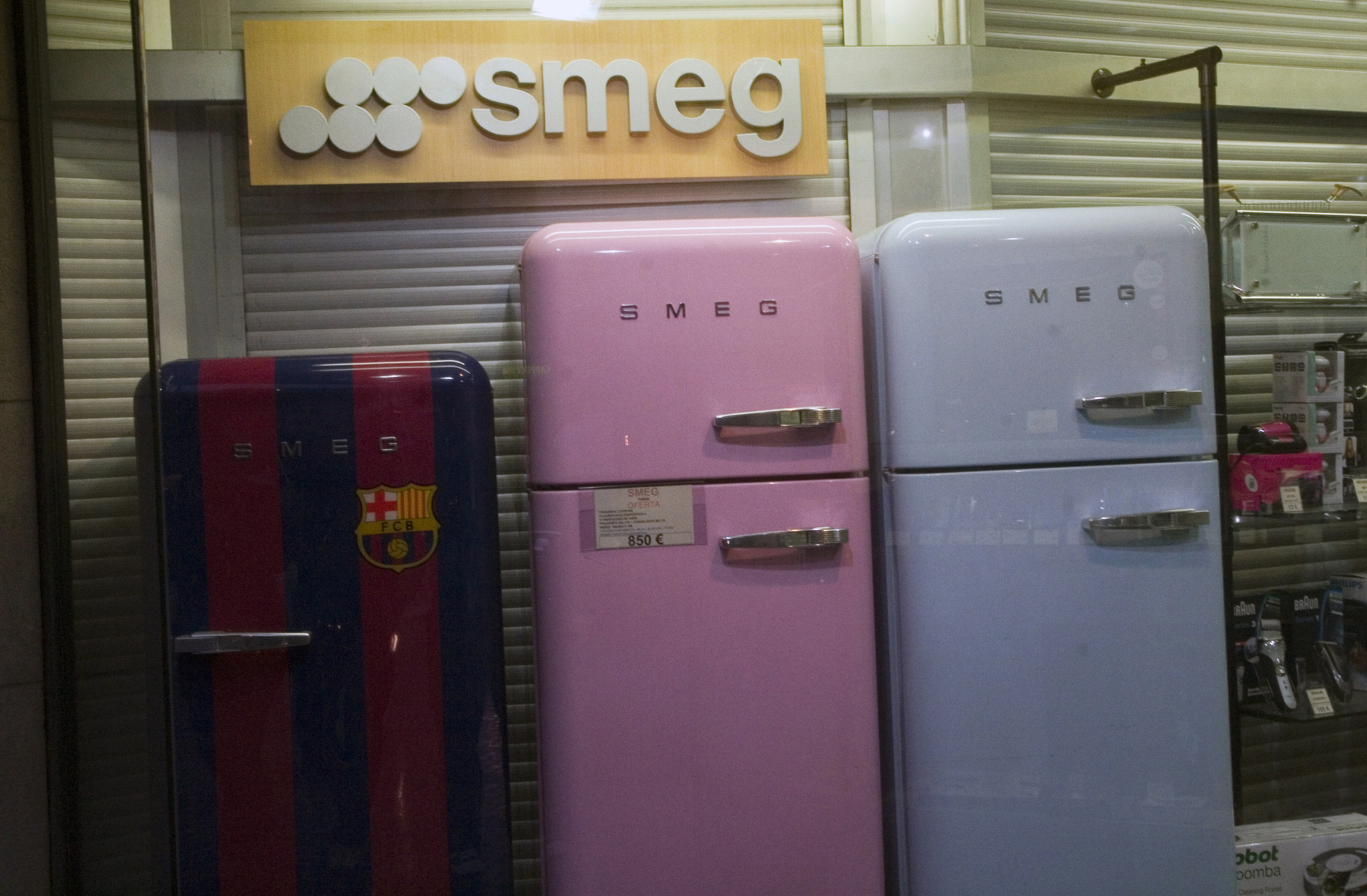 Smeg fridge Barcelona