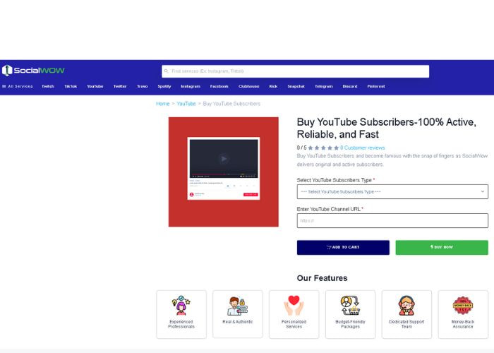 Buy 1000 YouTube Subscribers in $150