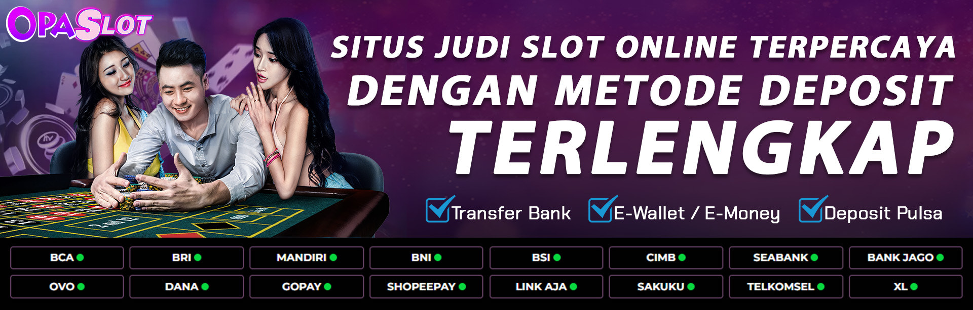 OPASLOT: Situs Slot Gacor Terpercaya Gampang Menang Maxwin Setiap Hari