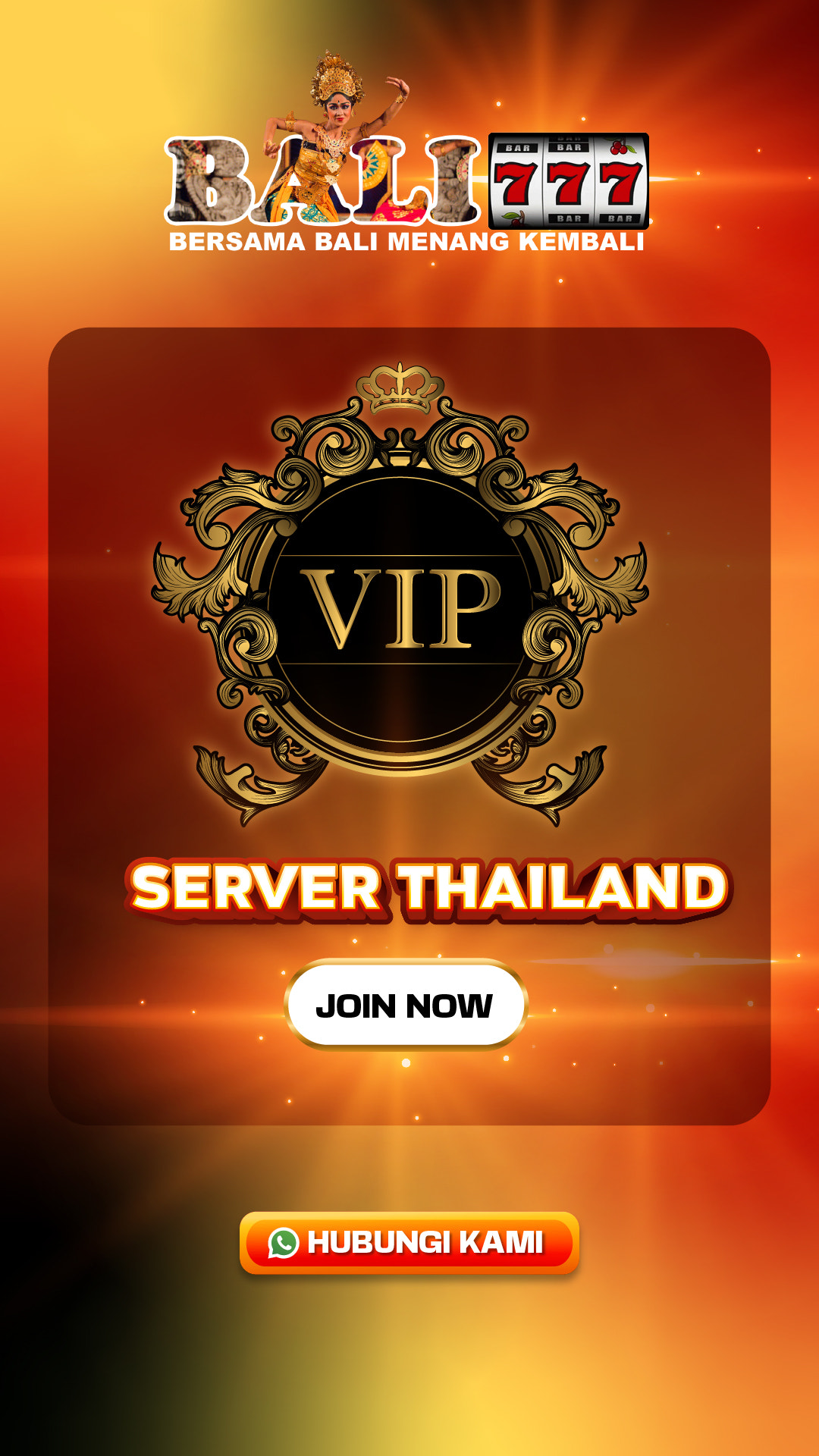 Bali777 Situs Slot Terpercaya Server Thailand Lebih Gacor