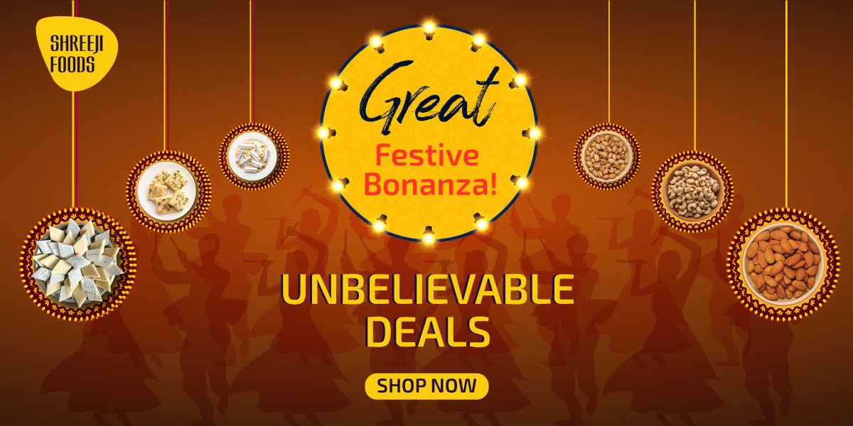 Buy dry fruits at Shreeji Foods for optimum health and flavor.