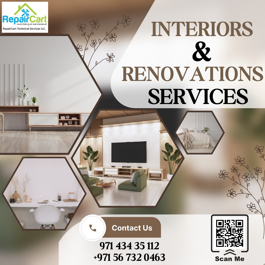 interiors & Renovation Services in Dubai