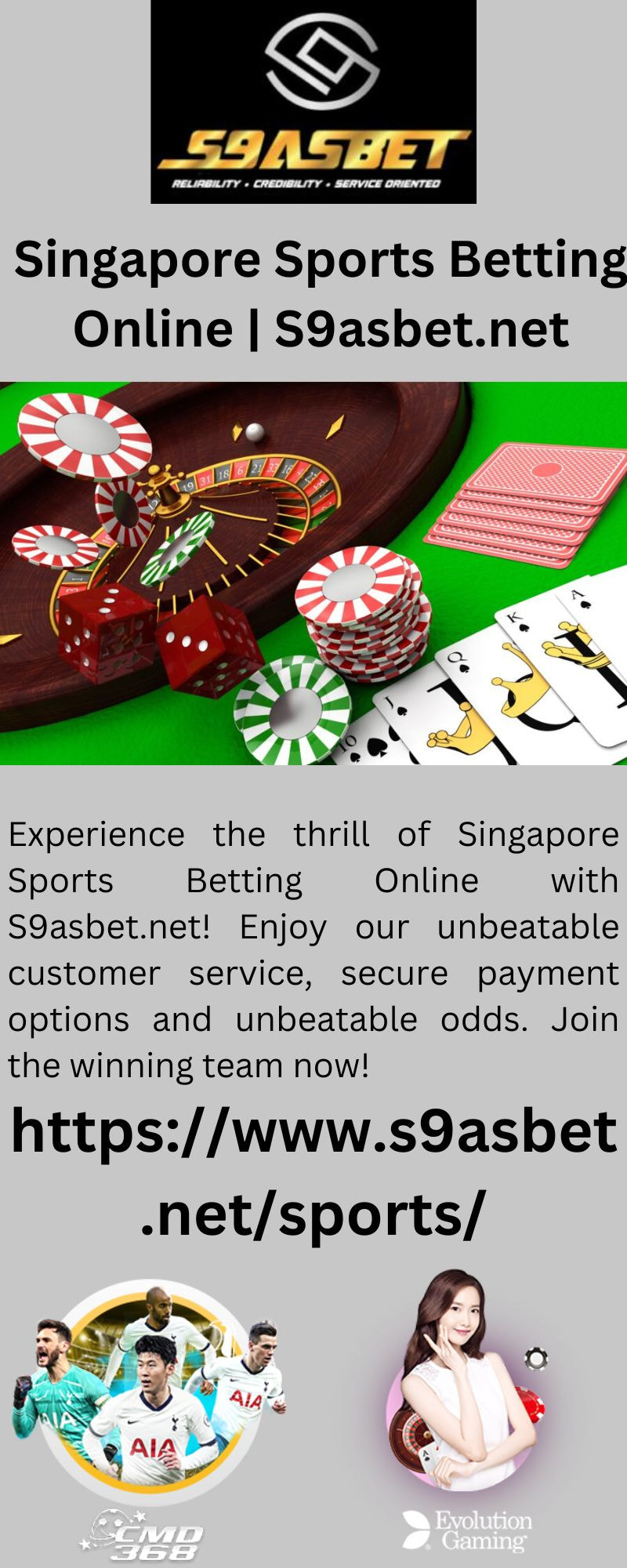 Singapore Sports Betting Online | S9asbet.net - 1