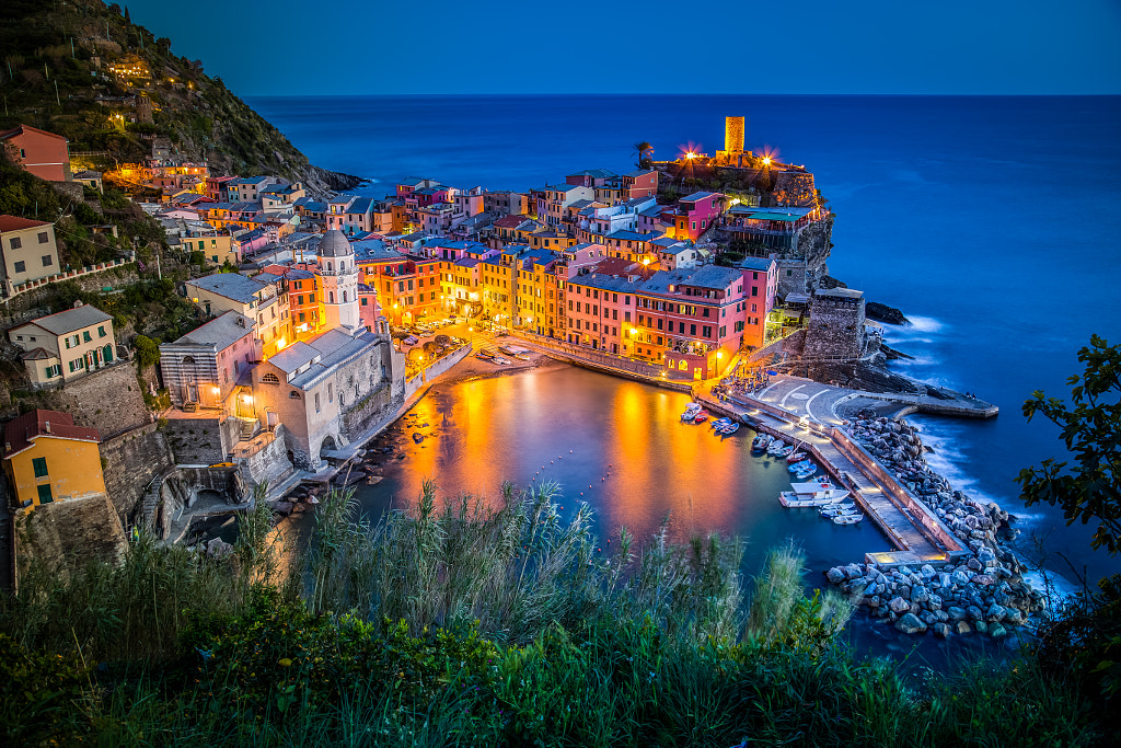 Vernazza Nights by Declan Keane on 500px.com