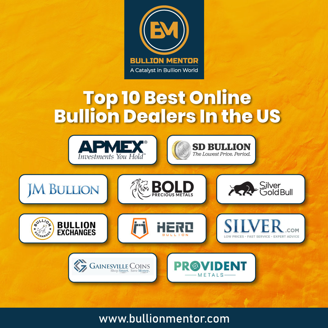 Discover The Best Online Bullion Dealers In The US!uD83DuDDFD