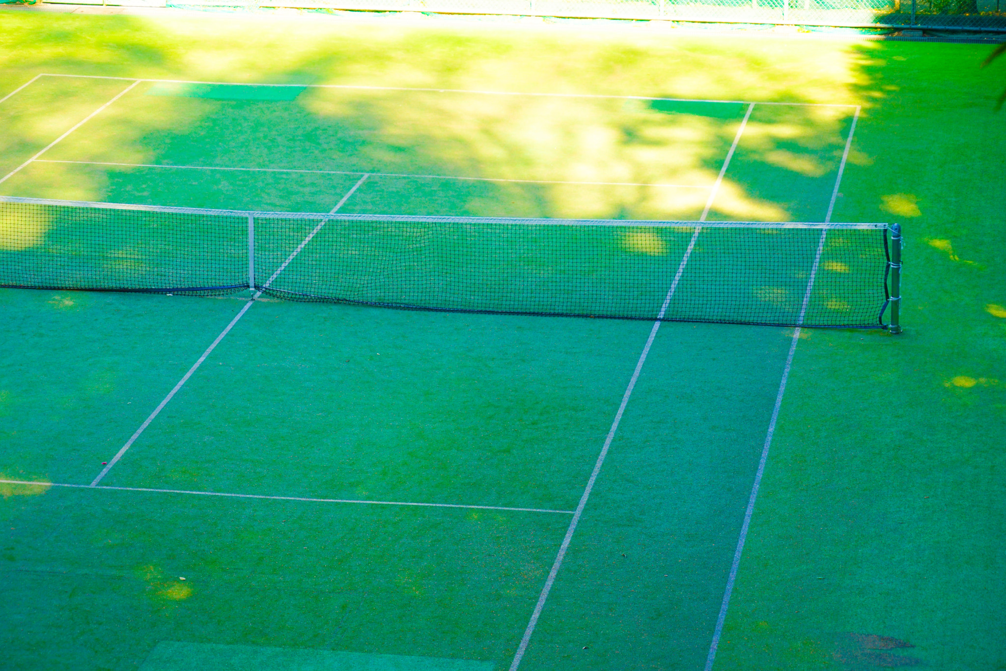 Image of tennis court