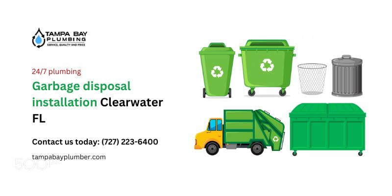 Garbage disposal installation Clearwater FL – Tampa Bay Plumbing