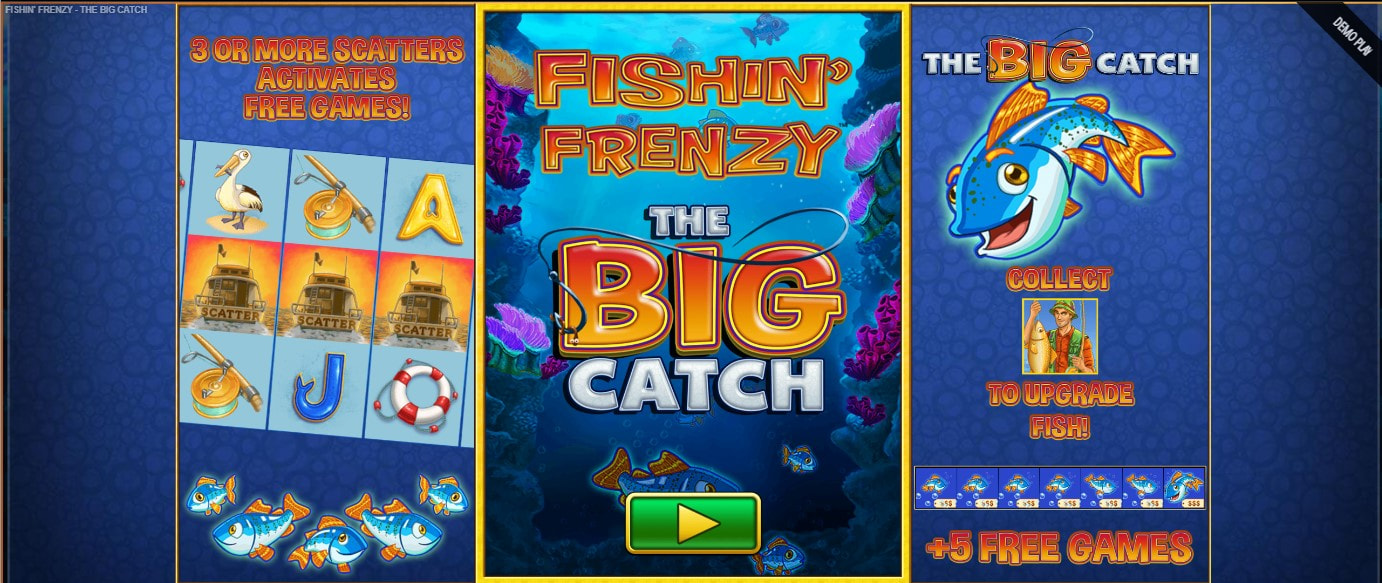 Fishin Frenzy Big Catch Demo - Play At Slottomat!