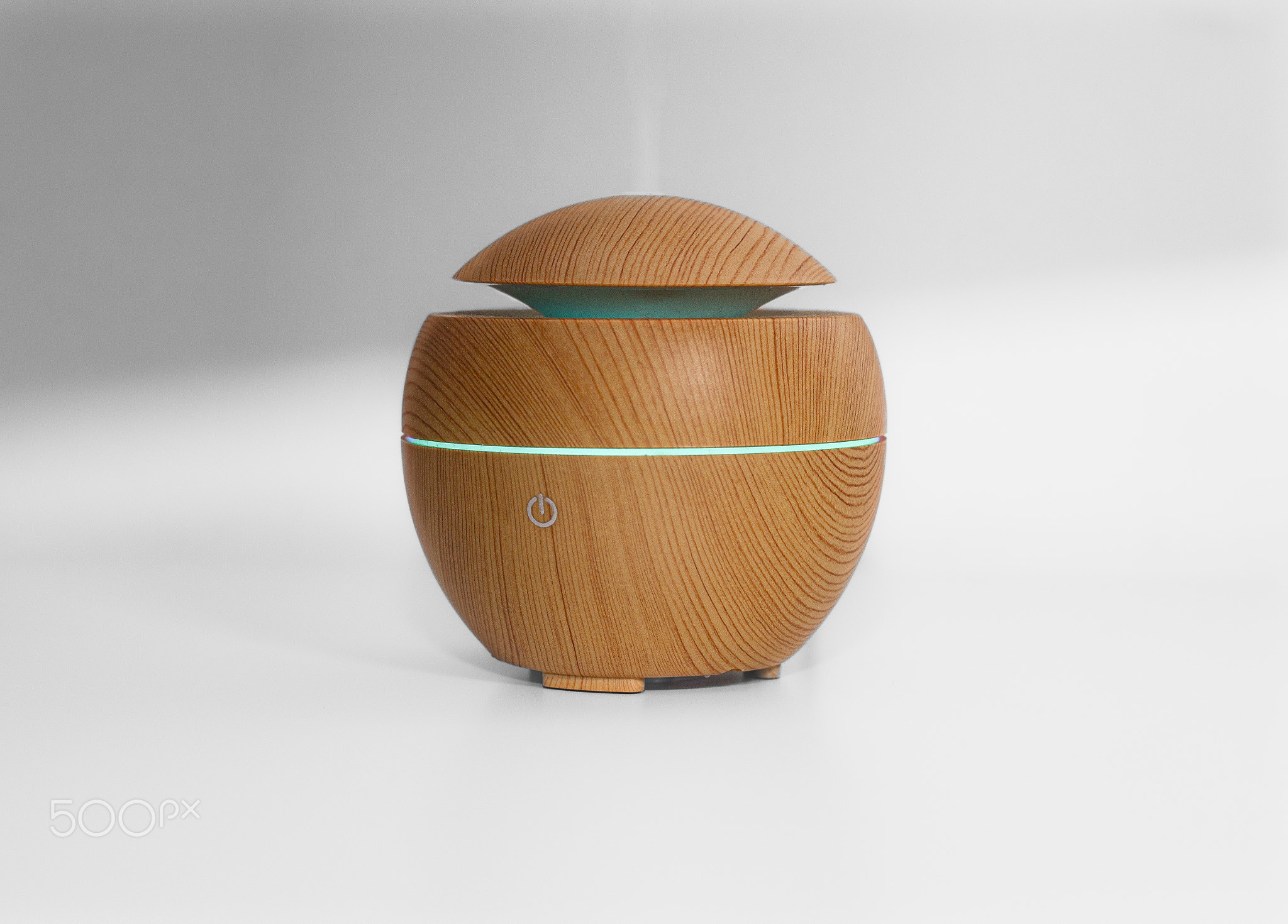 electric ultrasonic diffuser scented oils air purifier minimalist background