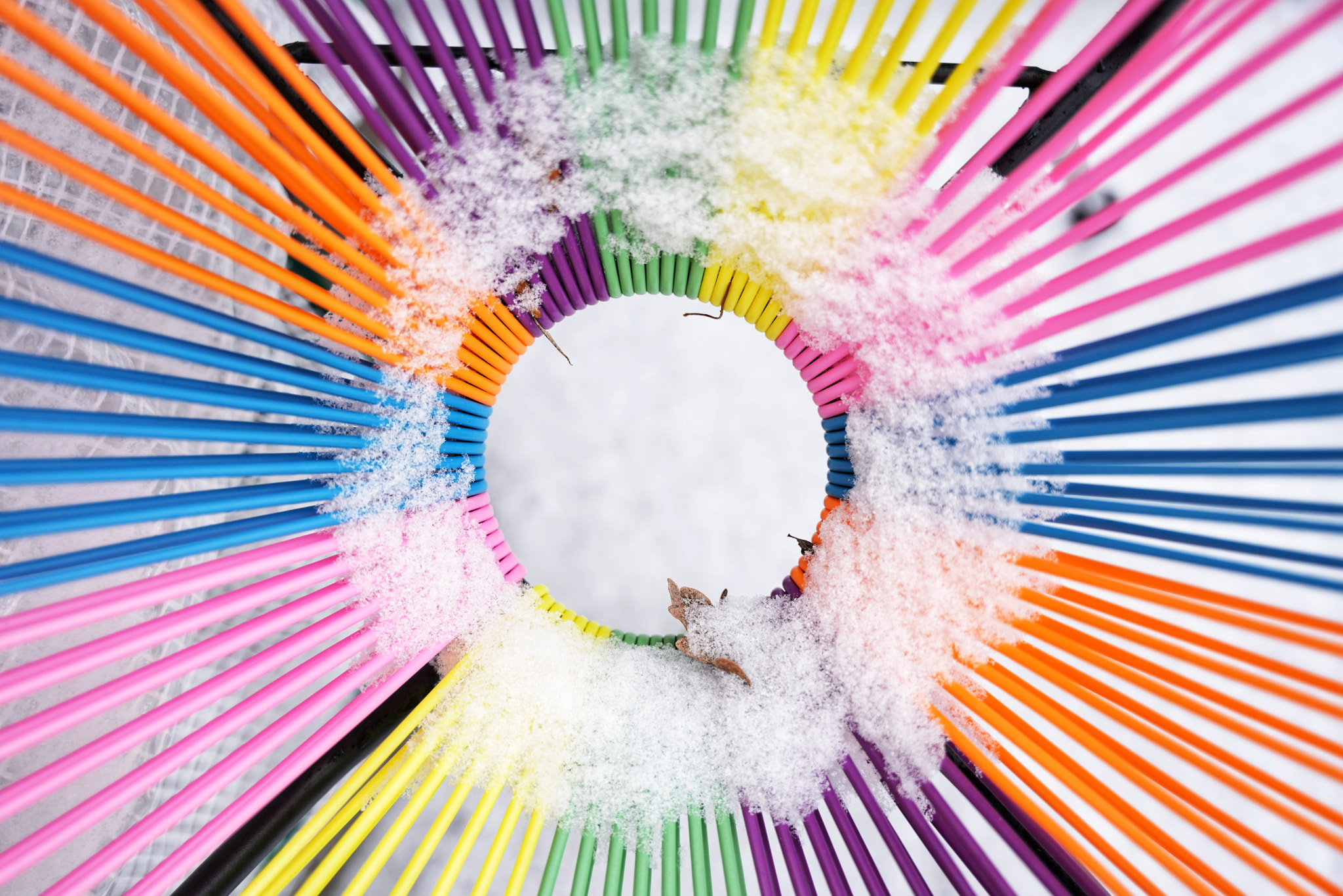 Snow Abstract