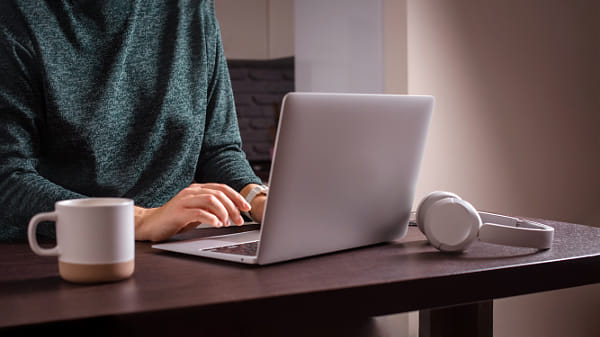 self employed woman work on laptop at home. remote work from home office by Olha Nosova on 500px.com